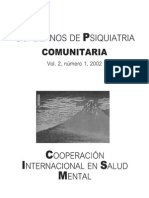 Cuadernos de Psiquiatría Comunitaria Vol 2.1