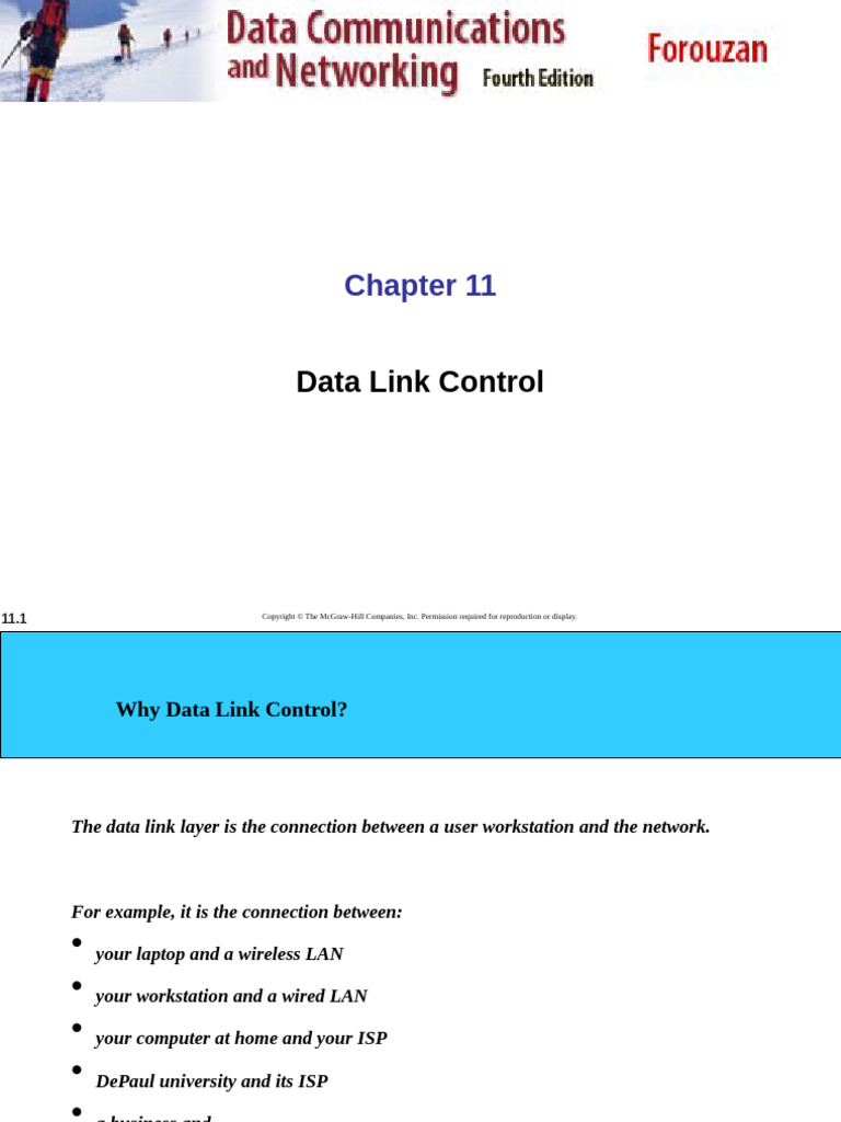 Data Link control | PDF | Transmission Control Protocol | Computer ...