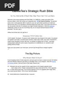 CallMeTee's Rush Bible, Ver 1.01