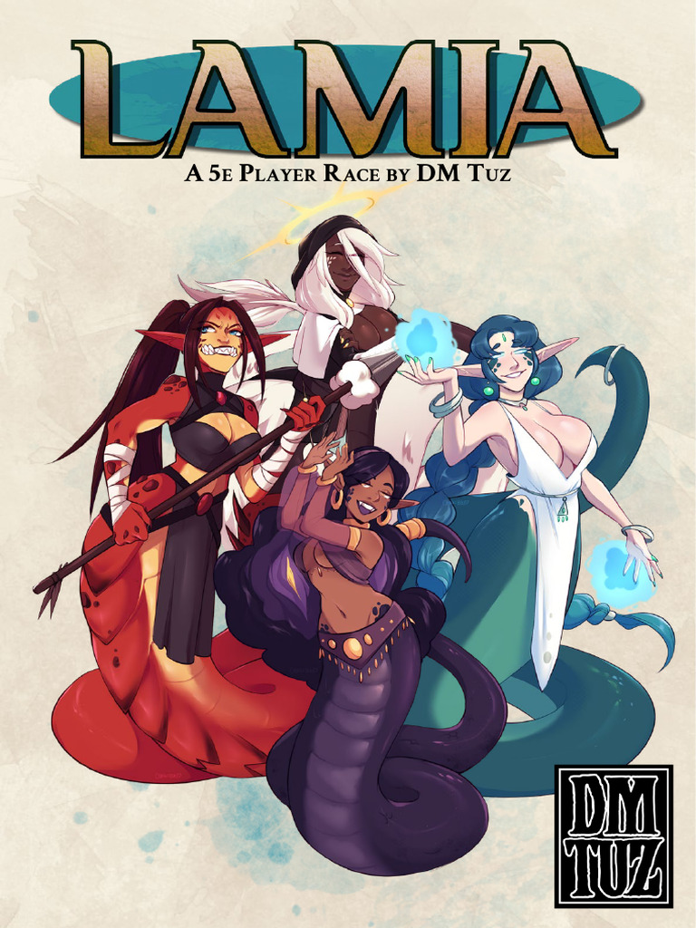 Lamia Race: Traits and Tail Length | PDF