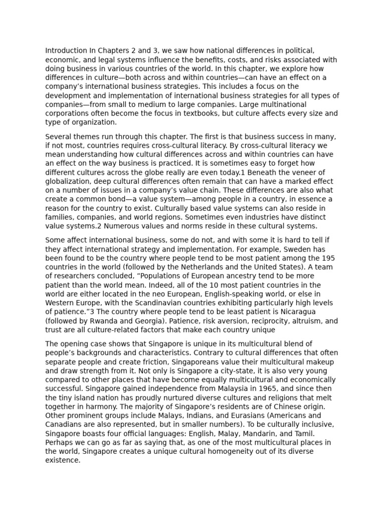 Introduction in Chapters 2 and 3 | PDF | Social Stratification | Social ...