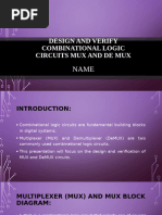 Verilog Code For 2 - 1 Multiplexer (MUX) - All Modeling Styles | PDF ...