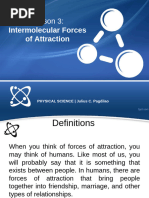 Lesson 3.3 Intermolecular Forces of Attraction IMFA | PDF ...
