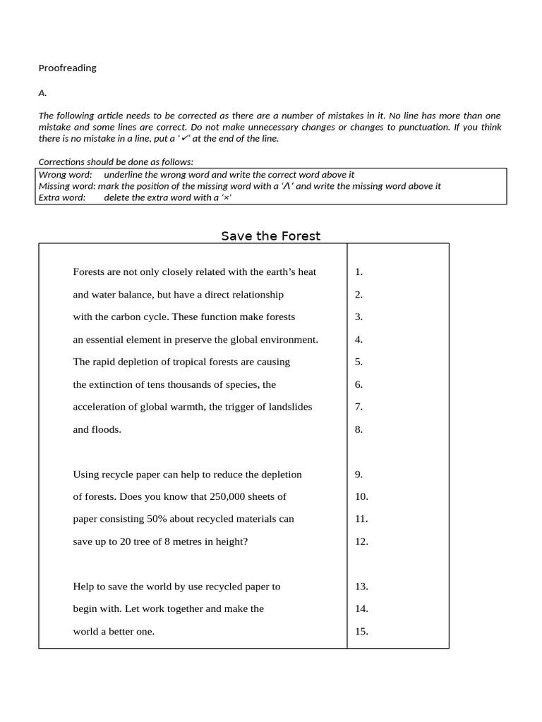 Proofreading Pdf Experience