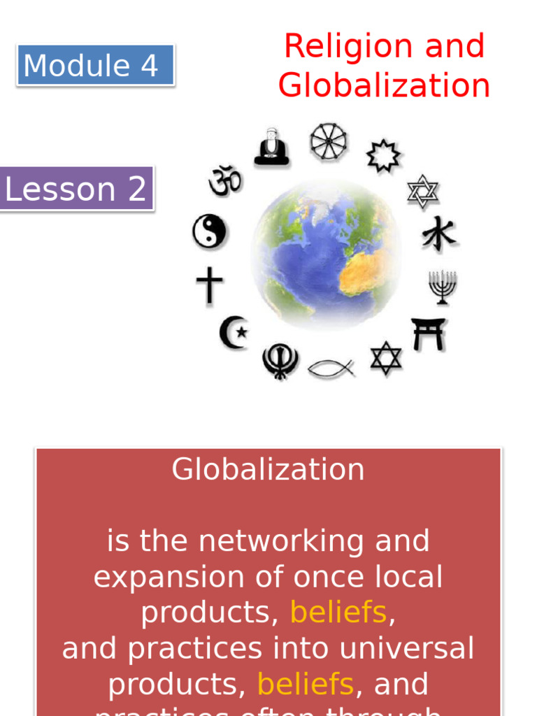 Religion and Globalization | PDF | Fundamentalism | Islamic Fundamentalism
