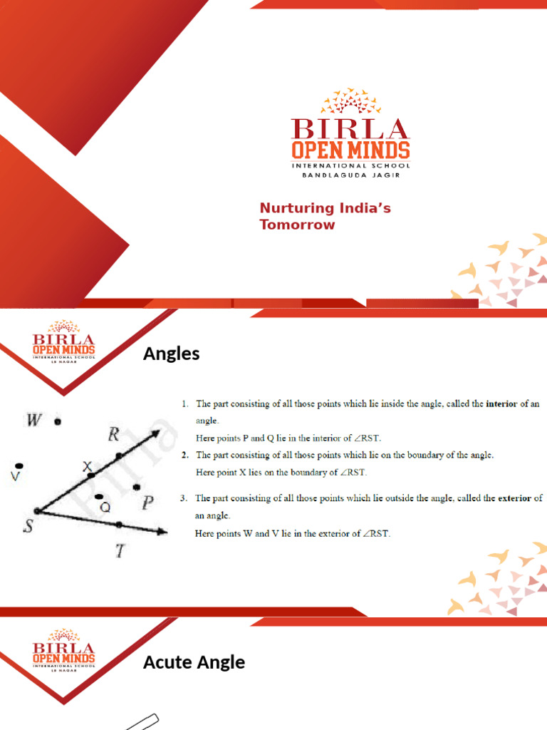 Understanding Angles and Their Properties | PDF