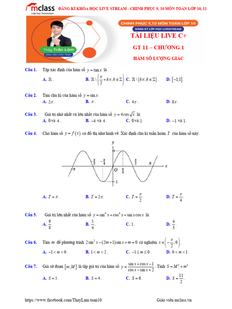 DE KIEM TRA DAI SO 11 CHUONG 1 SỐ 02 | PDF