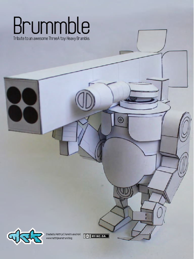 Heavy Bramble Toy Breakdown Guide | PDF | Limbs (Anatomy) | Hand