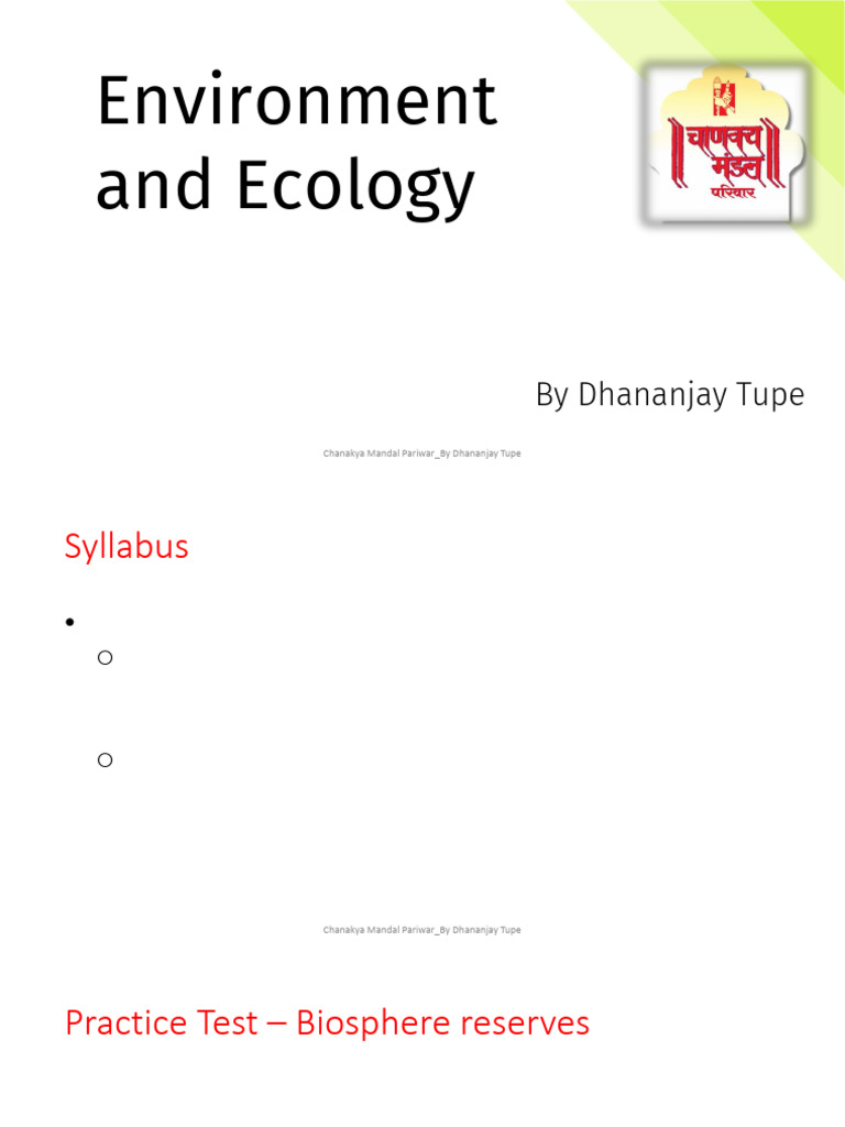 Environmental Conservation Guide | PDF | Endangered Species ...