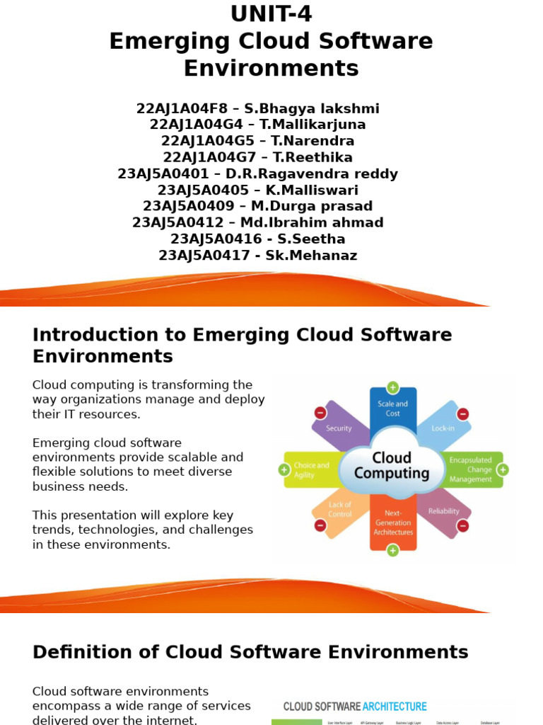 DS Unit-4 | PDF | Cloud Computing | Software As A Service