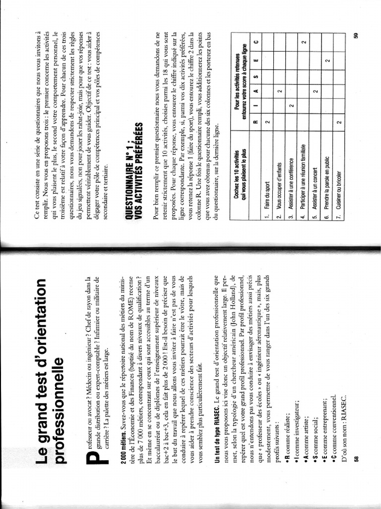 Test Orientation | PDF