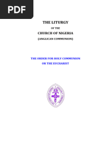 English Liturgy of The Church of Nigeria (Anglican Communion)