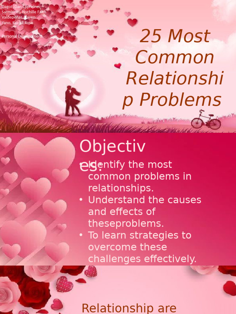 25 Common Relationship Problems | PDF | Intimate Relationships | Infidelity