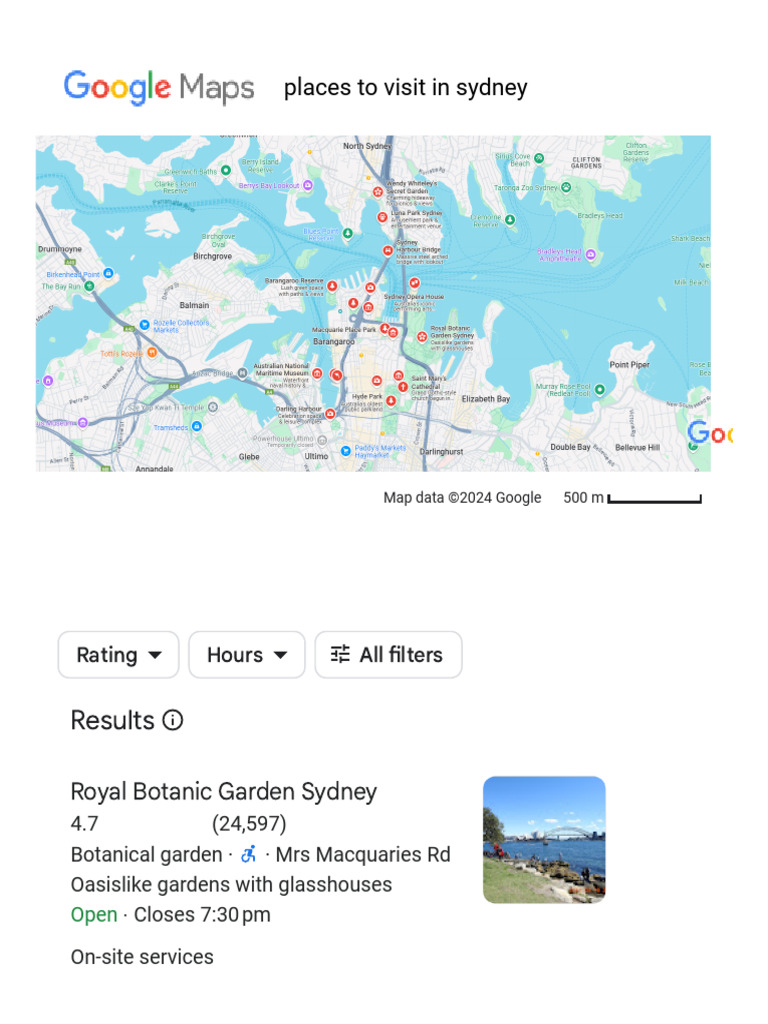 Image Result For Sydney New South Wales Explore In Google Maps