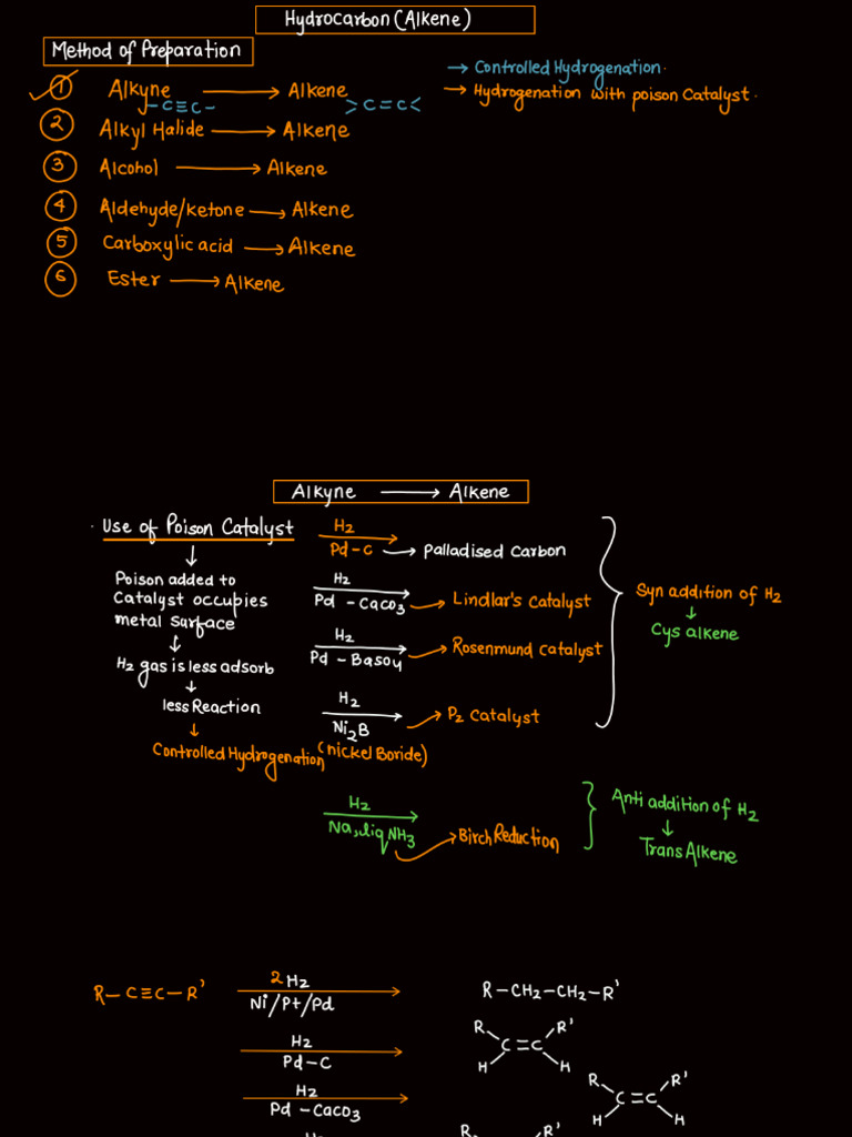 Hydrocarbon Class Notes | PDF