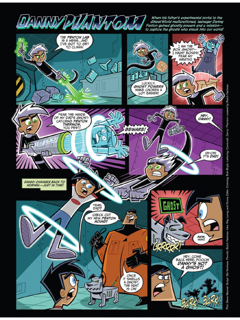 Danny Phantom - Training Day (Webrip WWW - Nick.com) | PDF