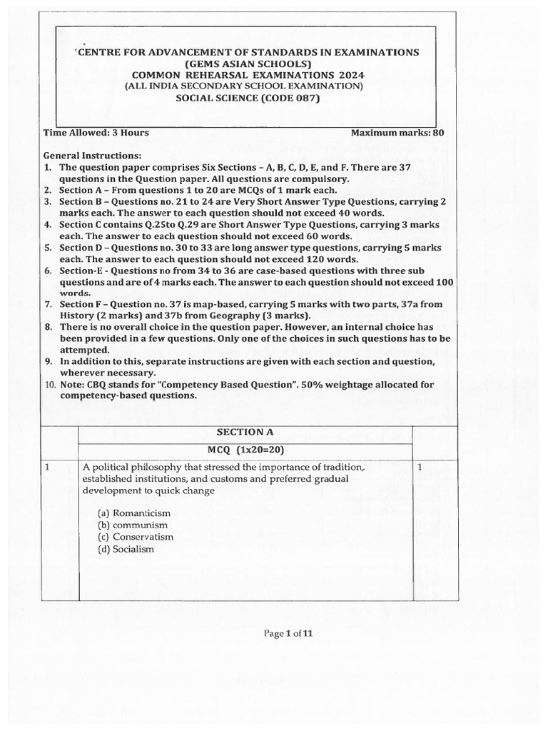 Social Science | PDF