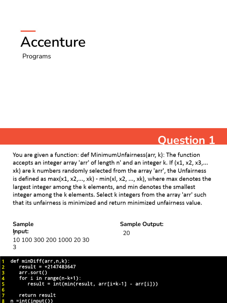 Accenture Coding Set C Sol - 6748549 - 2024 - 09 - 25 - 21 - 03 | PDF ...