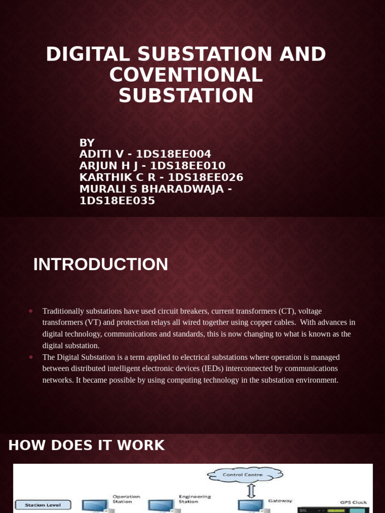Digital vs Conventional Substations | PDF | Electrical Substation ...
