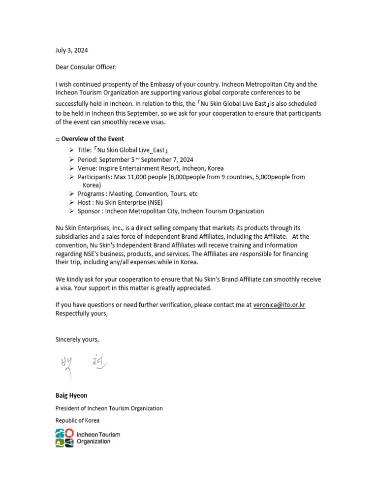 EAST LIVE 2024 Visa Application Invitation Letter_General PDF