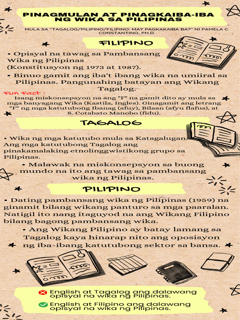 Information texts in english infographic natural fluro cardboard doodle