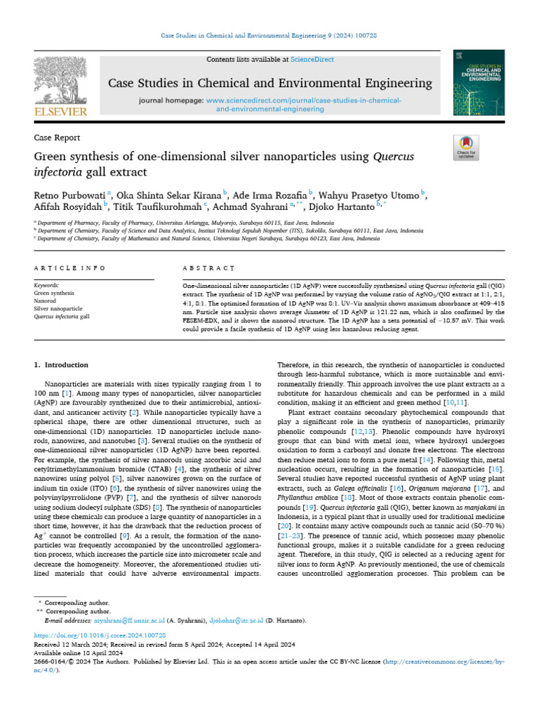 Purbowati Quercus Infectoria Scopuus | PDF | Electromagnetic Spectrum ...