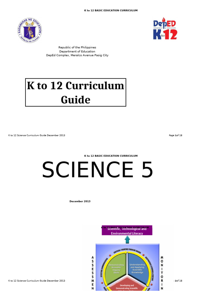 Grade 5 Science Curriculum Guide | PDF | Electricity | Learning