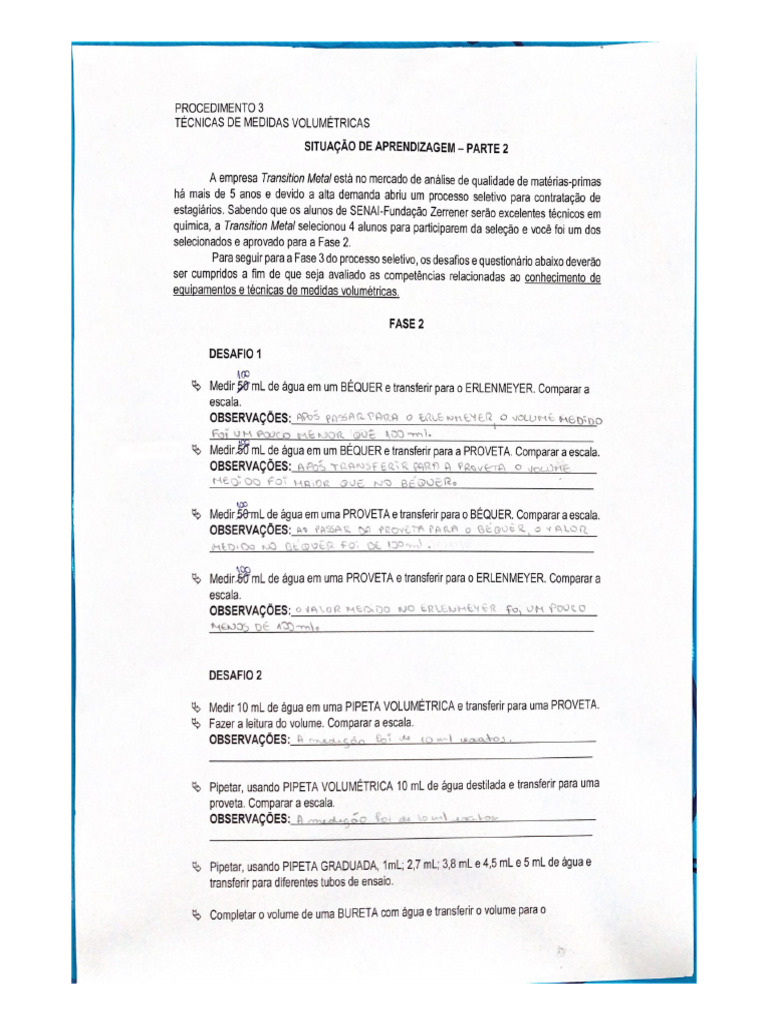PROCED 3 - Situação 2 | PDF