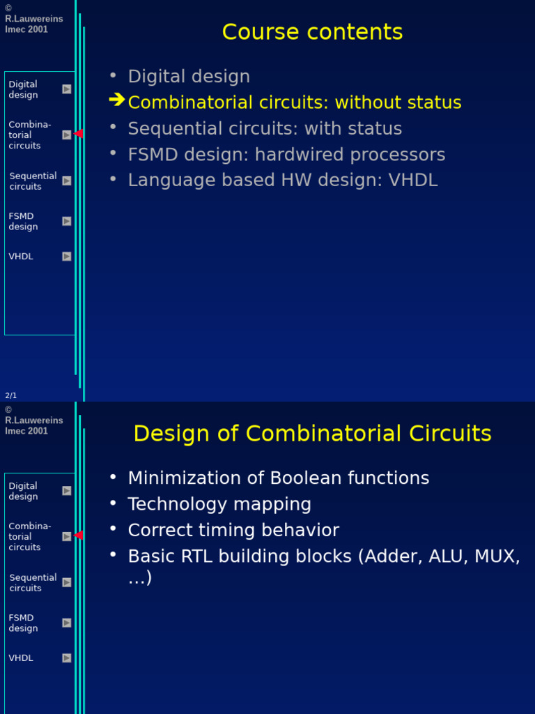 VHDL Combinatorial Circuit Design Guide | PDF | Logic Gate | Vhdl
