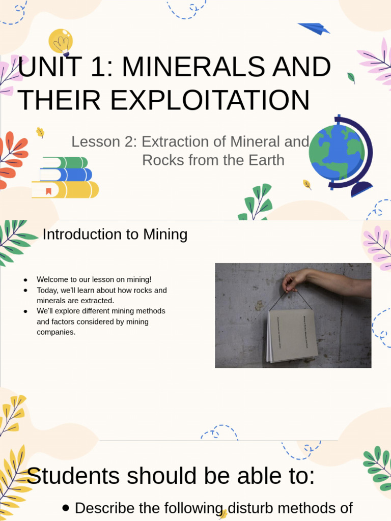 Introduction to Mining Methods | PDF | Mining | Surface Mining