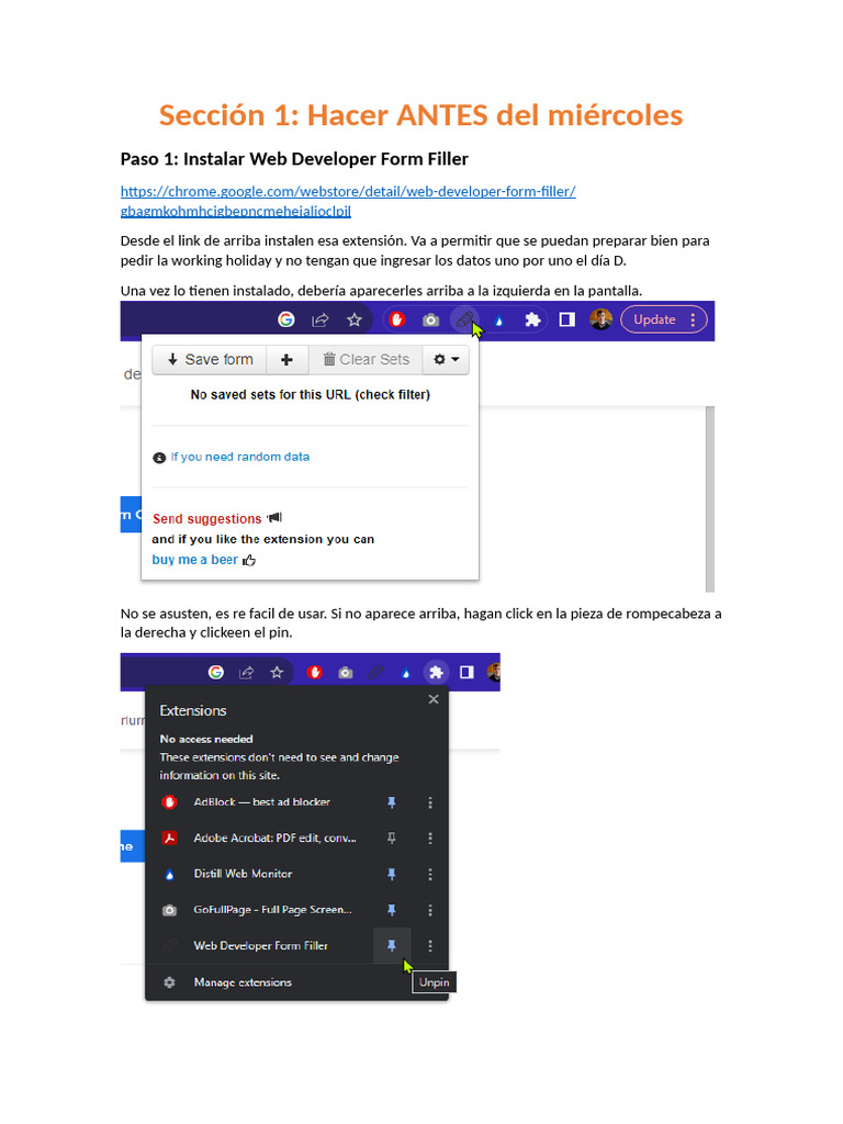 Tutorial Working Holiday Pdf