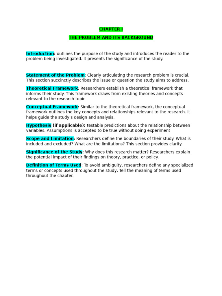 Parts of Research | PDF | Statistics | Statistical Inference