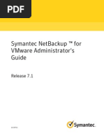 NetBackup Admin Guide VMware