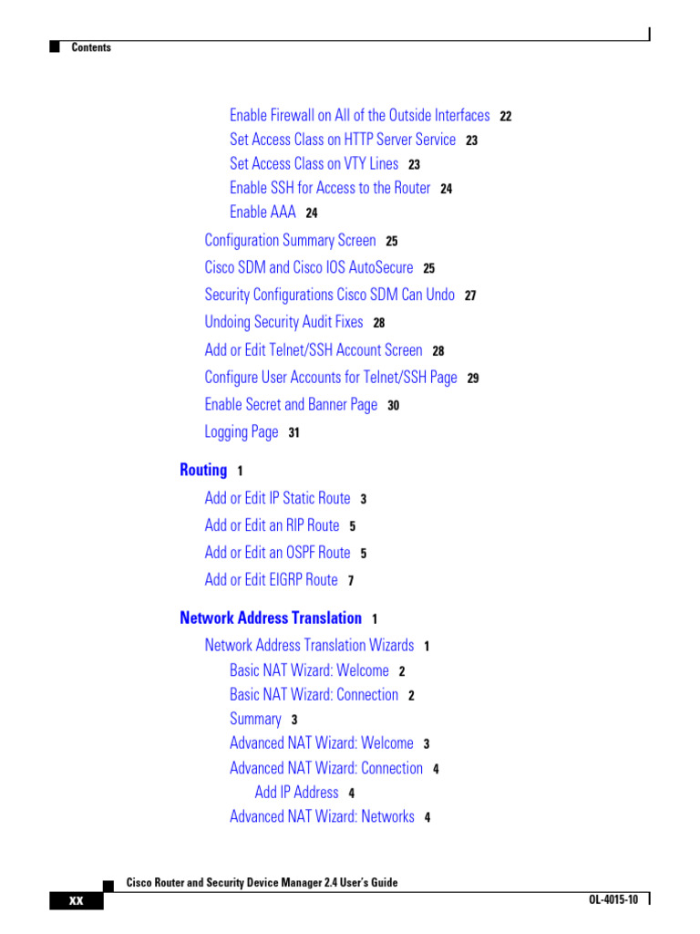 Cisco SDM 2.4 User Guide Overview | PDF | Radius | Router (Computing)