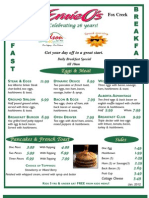 2012 - Breakfast Menu