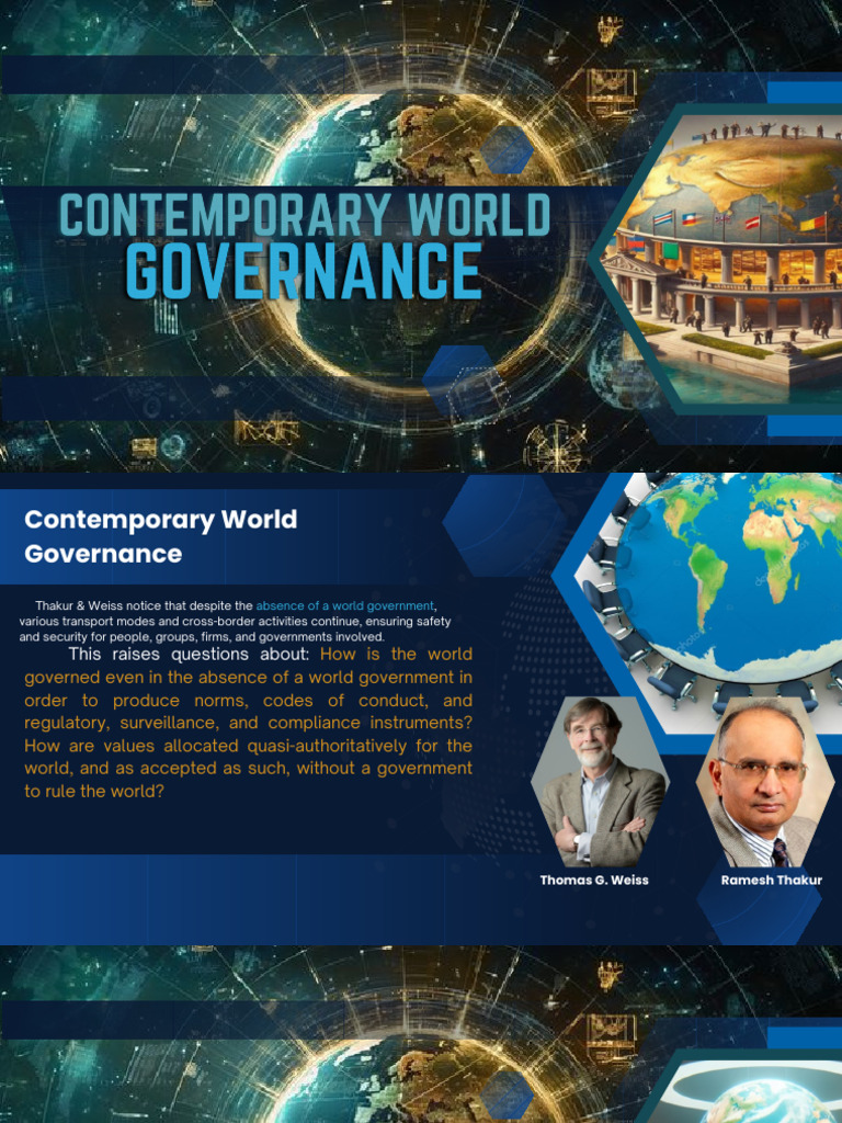 Contemporary Global Governance Explained | PDF | Global Governance ...