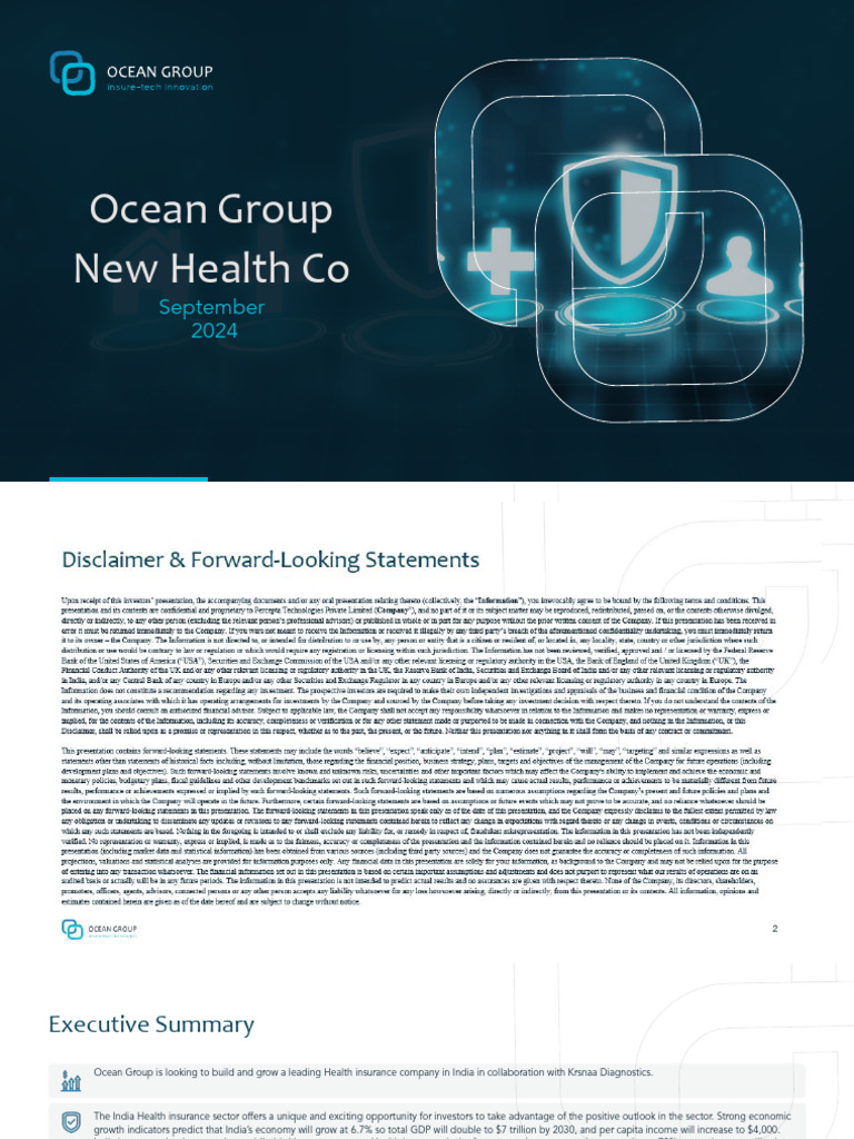 Health Co India IW | PDF | Insurance | Investing