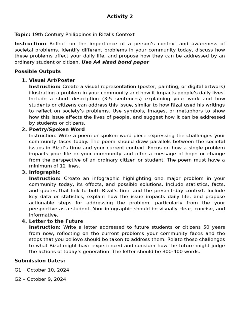 Activity 2 AB PSYCHOLOGY | PDF