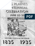 Des Plaines Centennial Celebration Souvenir Program, 1935