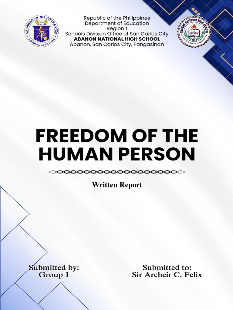 Understanding Human Freedom Concepts | PDF | Free Will | Reason