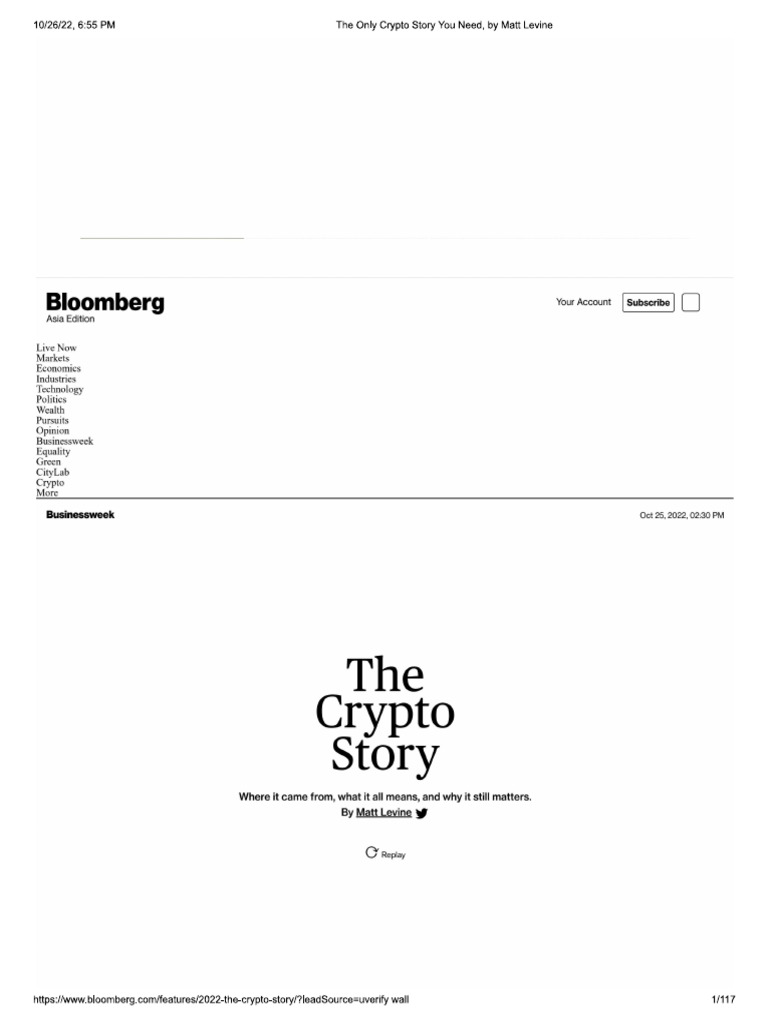 Crypto Story | PDF