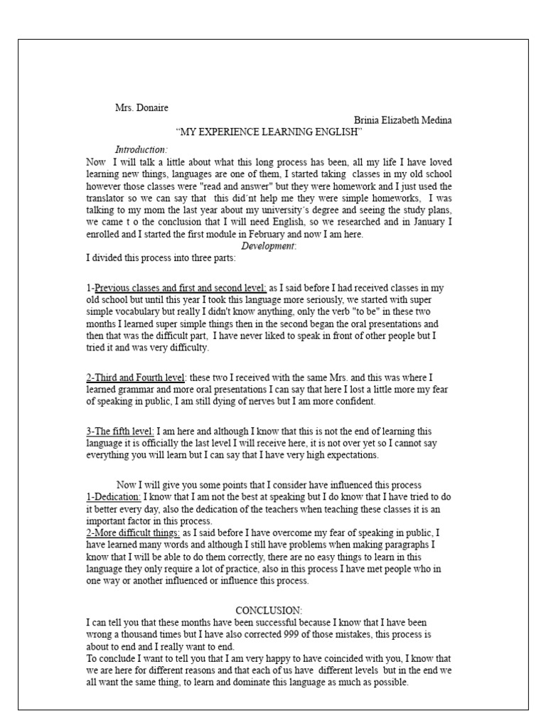Doc. English Removed | PDF | Human Communication | Linguistics