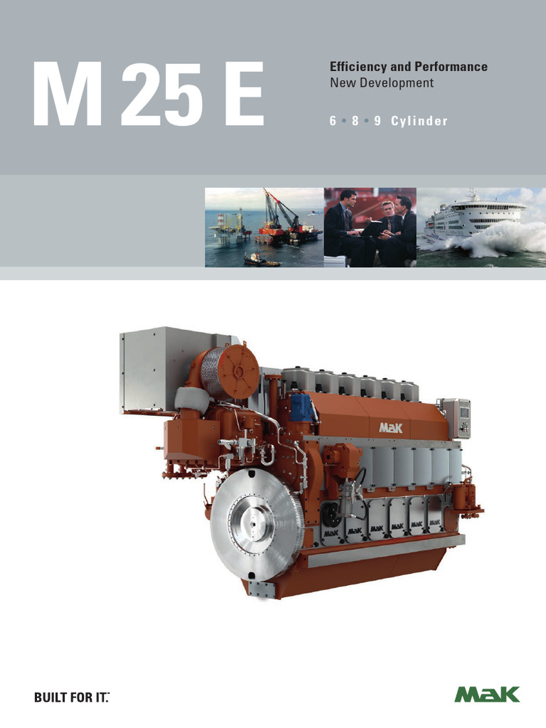 M 25 E Engine Manual Overview | PDF | Engines | Marine Propulsion