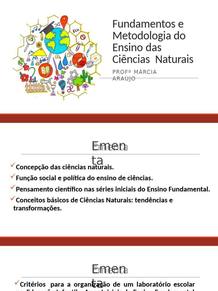 Metodologia do Ensino de Ciências Naturais | PDF