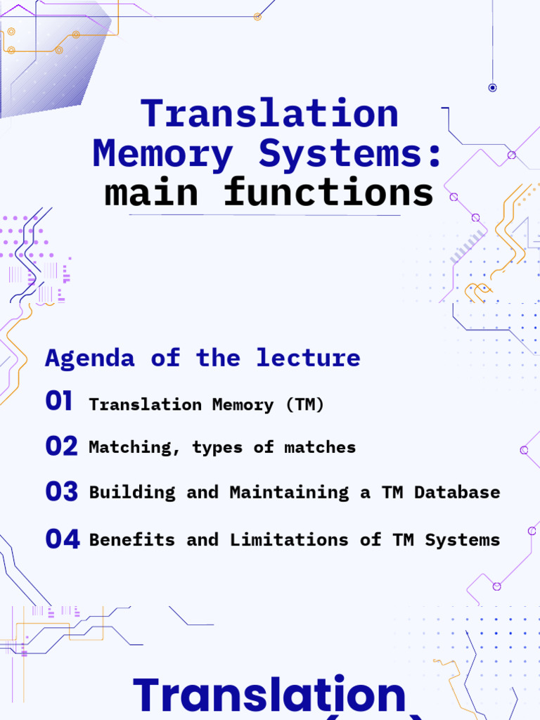 Understanding Translation Memory Systems | PDF | Computing ...