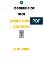 La Soberania de Dios - A. W. Pink