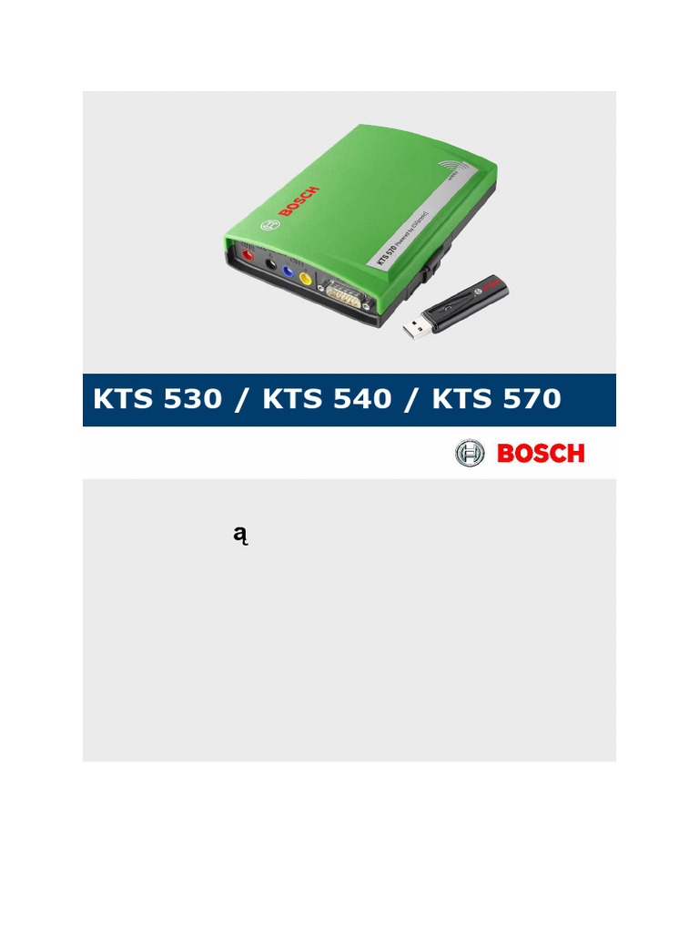 Instrukcja KTS 530 540 570 | PDF