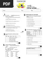 Project 3, Unit 4, Sample Test | PDF