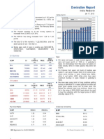 Derivatives Report 17th January 2012