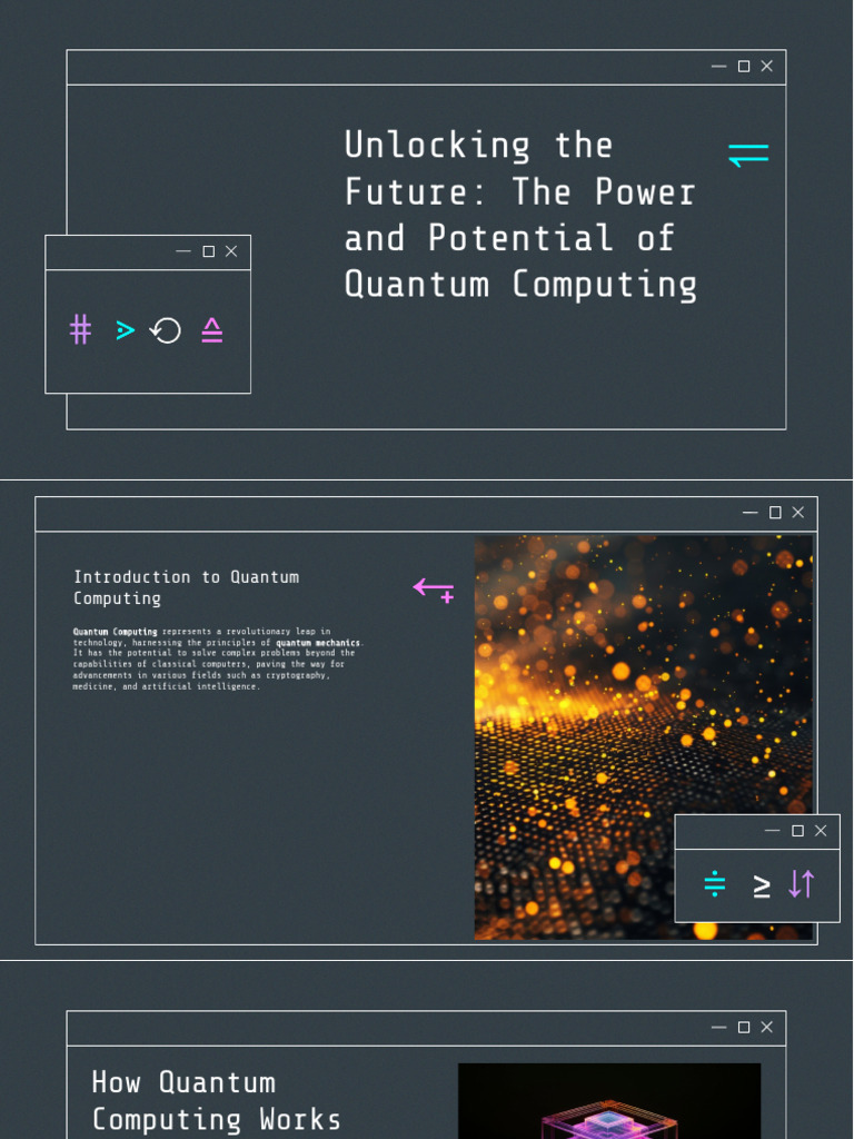 Unlocking The Future The Power and Potential of Quantum Computing | PDF